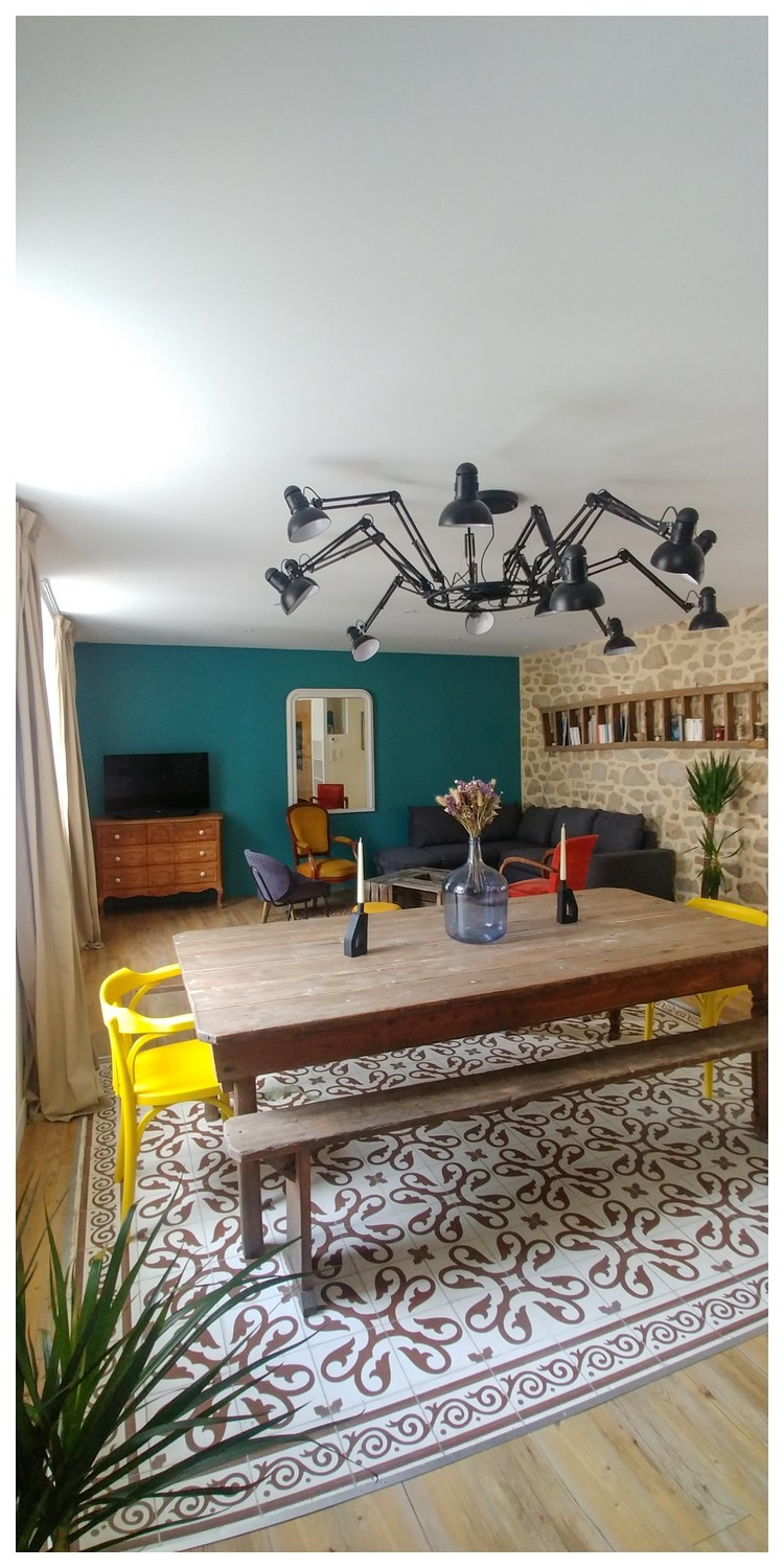 Salon-salle à manger