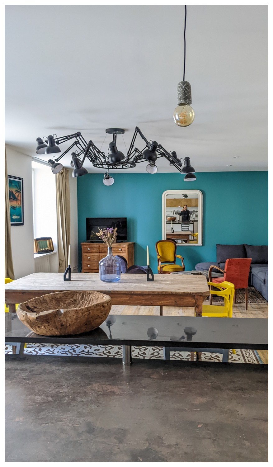 Salon-salle à manger